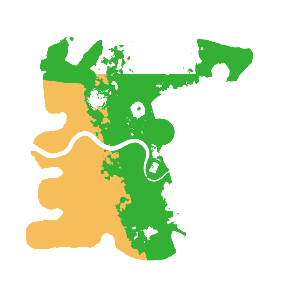 Biome Rust Map: Procedural Map, Size: 3000, Seed: 160782382