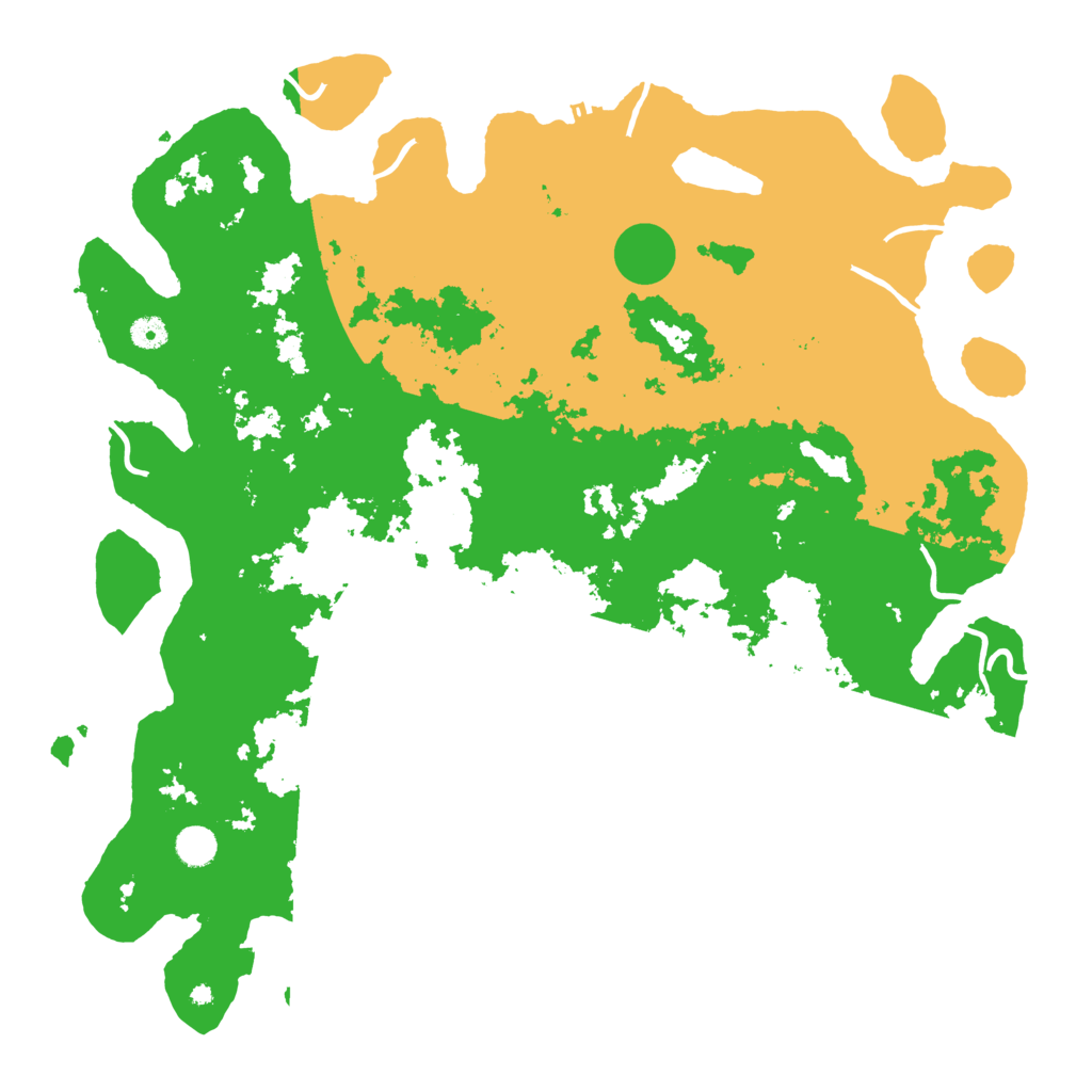 Biome Rust Map: Procedural Map, Size: 4700, Seed: 155397073