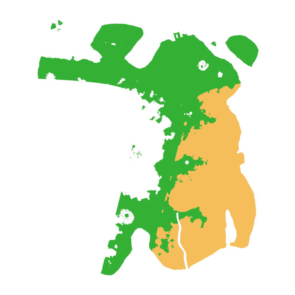 Biome Rust Map: Procedural Map, Size: 3000, Seed: 817