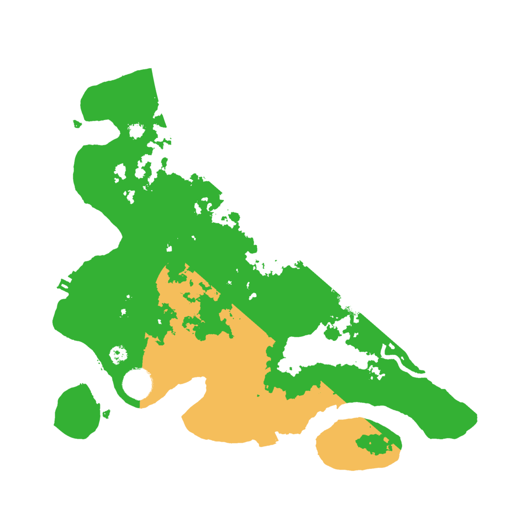 Biome Rust Map: Procedural Map, Size: 3000, Seed: 5697