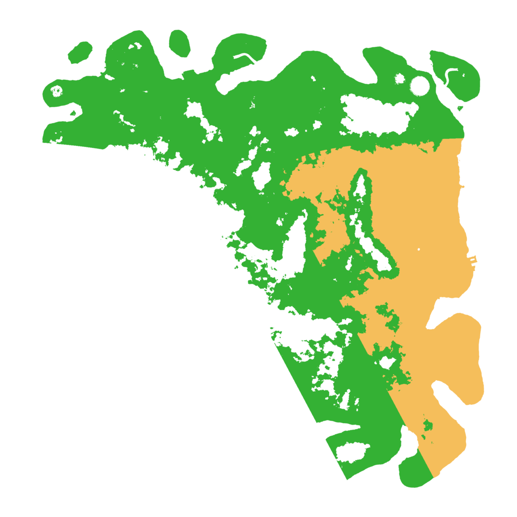 Biome Rust Map: Procedural Map, Size: 4675, Seed: 20021