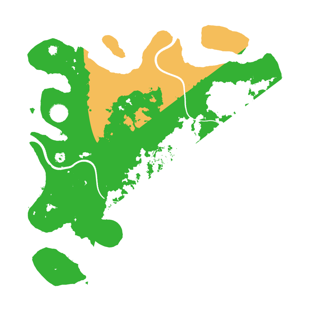 Biome Rust Map: Procedural Map, Size: 3000, Seed: 5698071