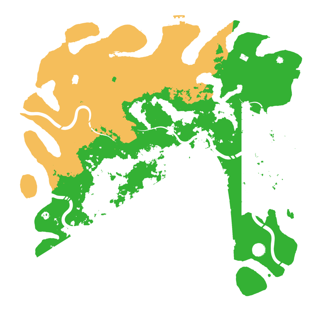 Biome Rust Map: Procedural Map, Size: 4250, Seed: 1720