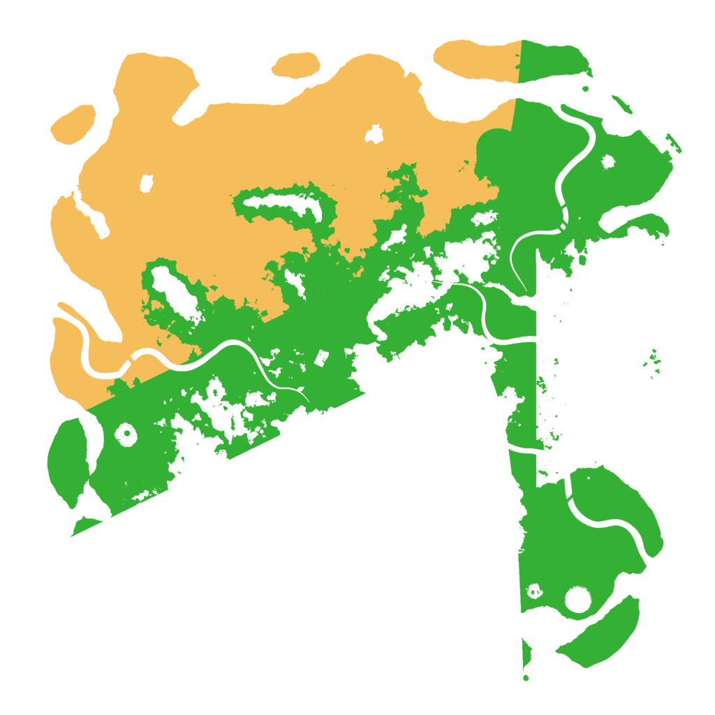 Biome Rust Map: Procedural Map, Size: 4800, Seed: 133755813