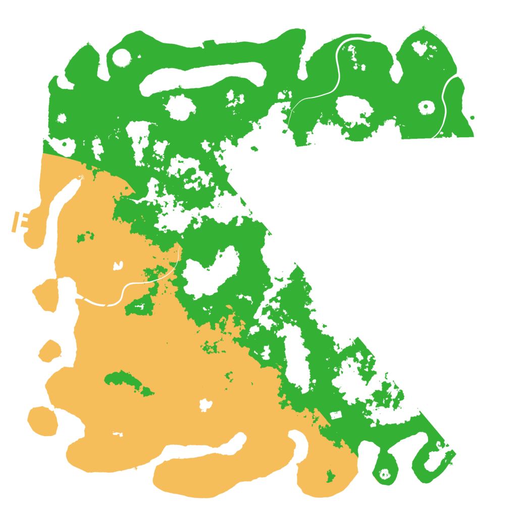 Biome Rust Map: Procedural Map, Size: 5000, Seed: 1849245984