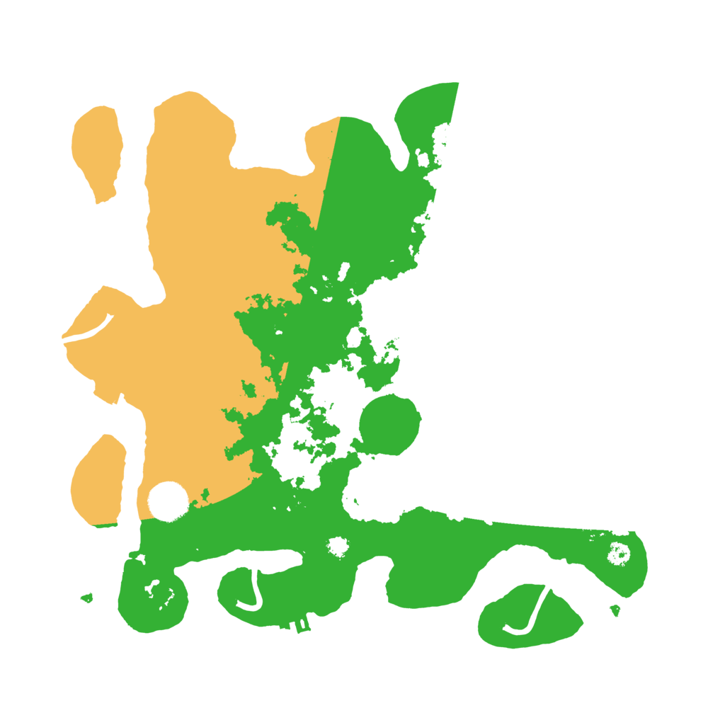 Biome Rust Map: Procedural Map, Size: 3250, Seed: 2080787730