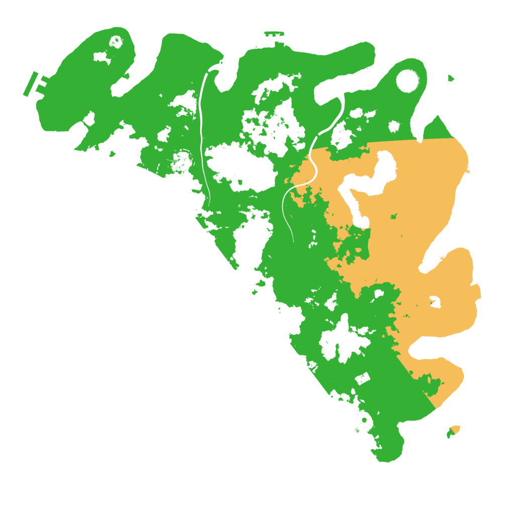 Biome Rust Map: Procedural Map, Size: 4000, Seed: 1785332