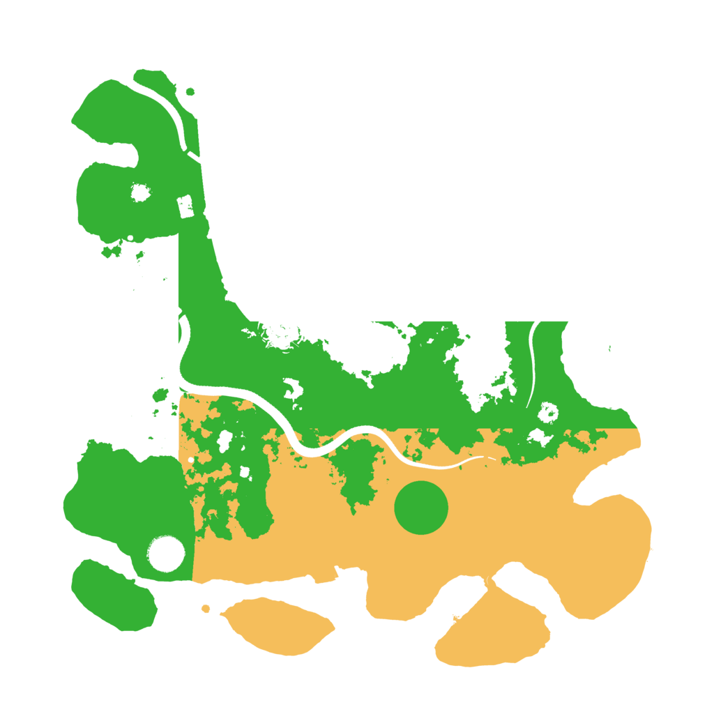 Biome Rust Map: Procedural Map, Size: 3500, Seed: 1473099843