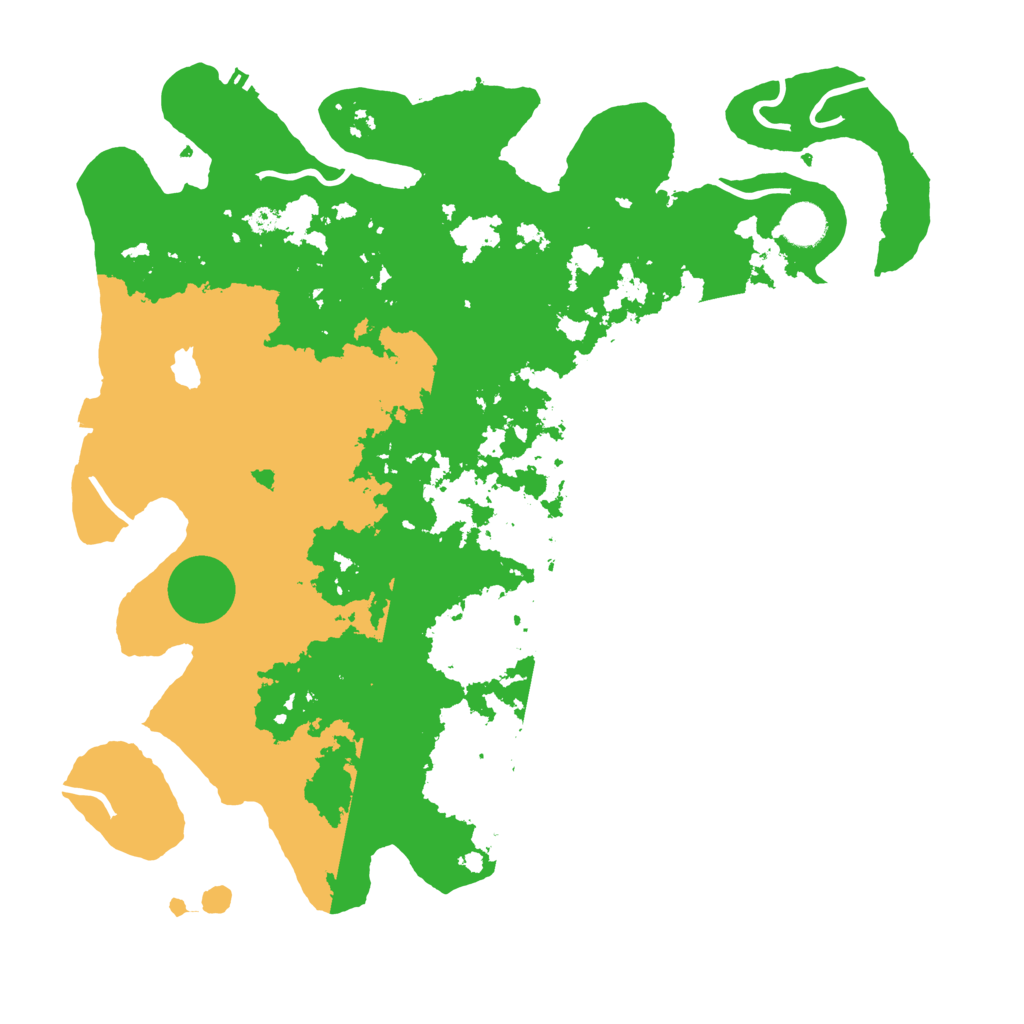 Biome Rust Map: Procedural Map, Size: 4000, Seed: 1563694374