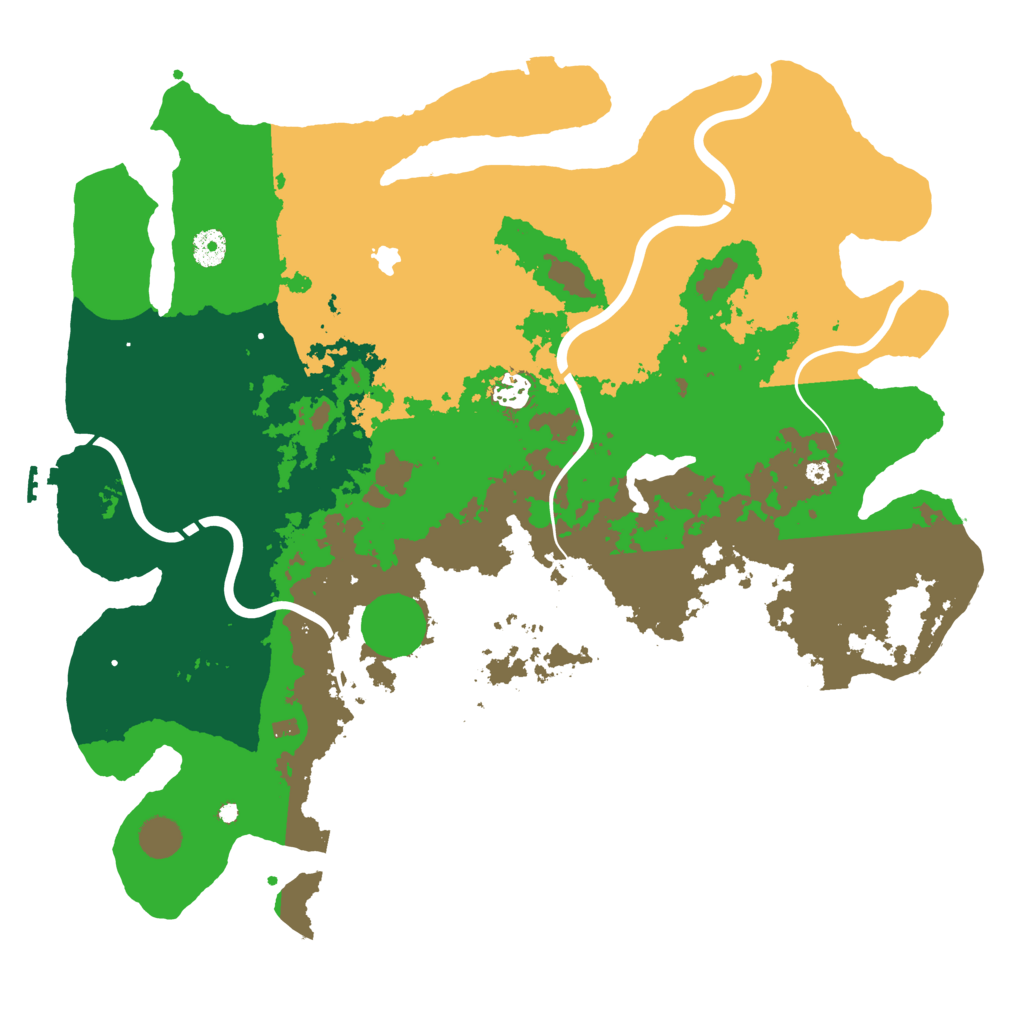 Biome Rust Map: Procedural Map, Size: 4250, Seed: 26493417