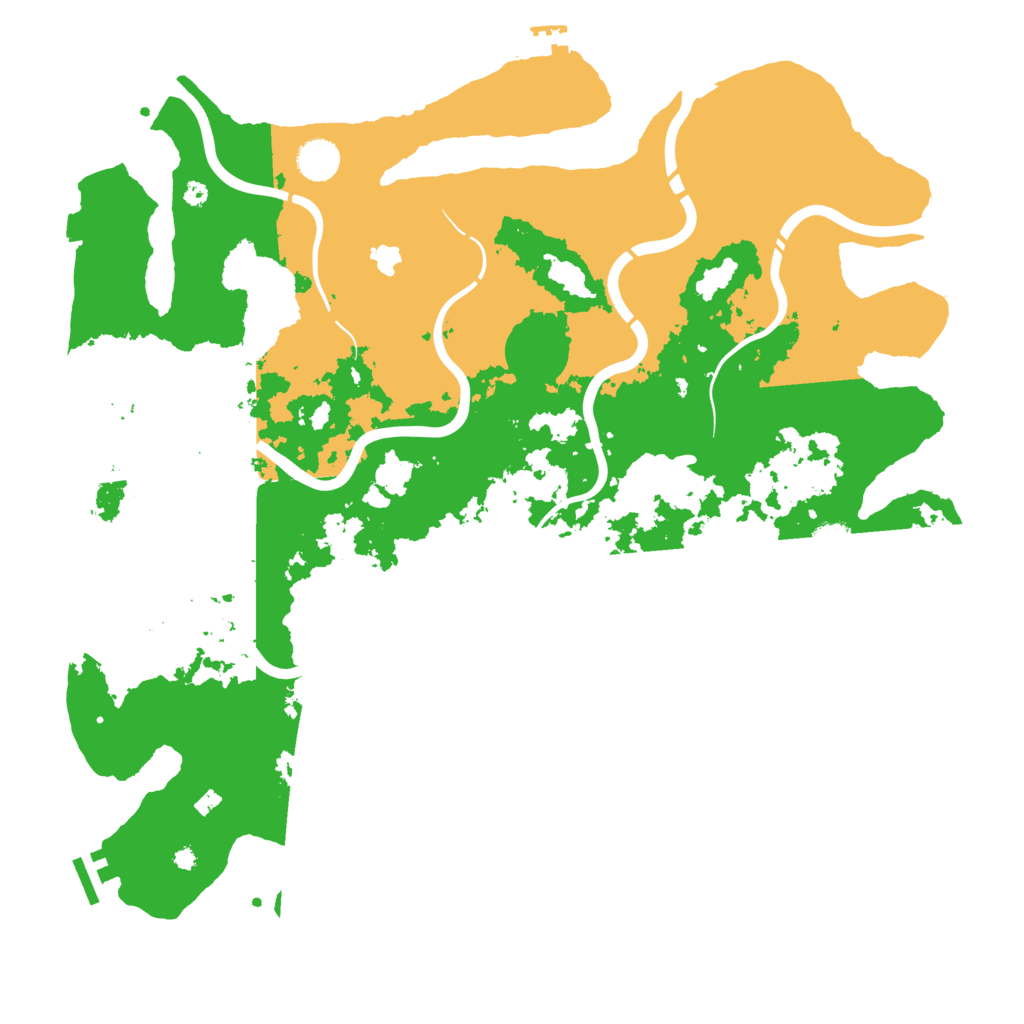Biome Rust Map: Procedural Map, Size: 4250, Seed: 26493417