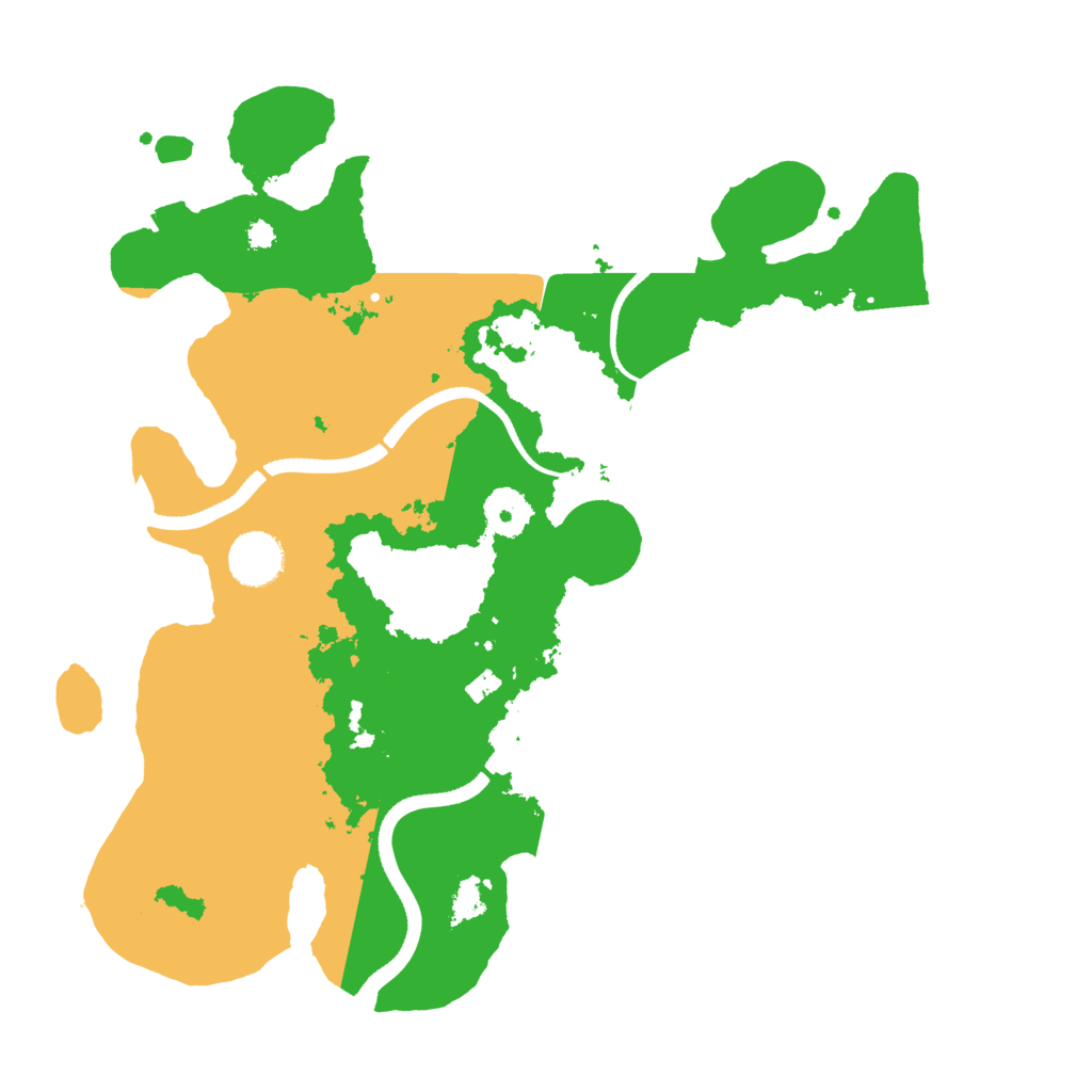 Biome Rust Map: Procedural Map, Size: 3500, Seed: 1650930159