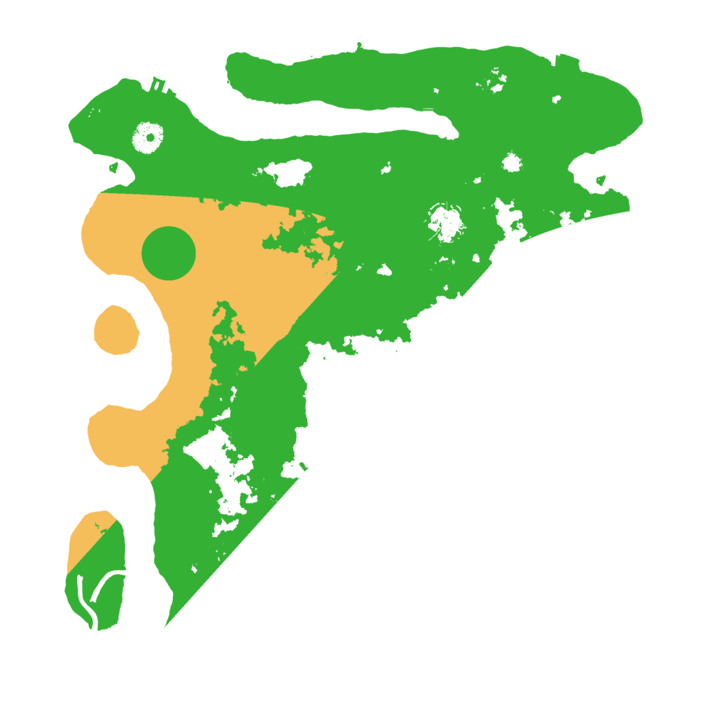 Biome Rust Map: Procedural Map, Size: 3500, Seed: 1485749167