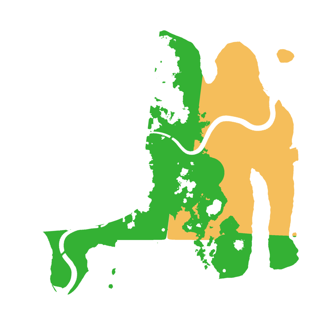 Biome Rust Map: Procedural Map, Size: 2800, Seed: 615748