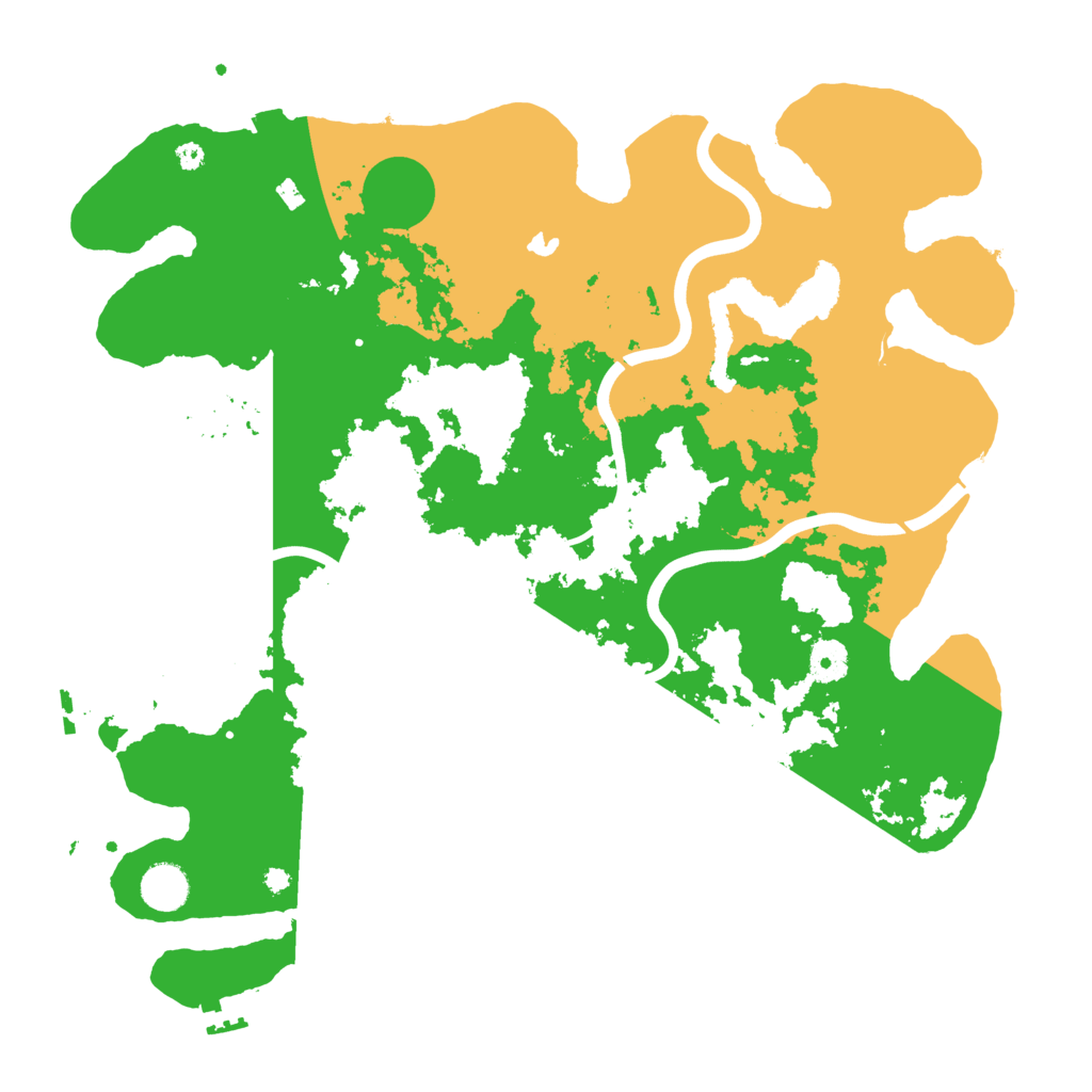Biome Rust Map: Procedural Map, Size: 4000, Seed: 1572119412
