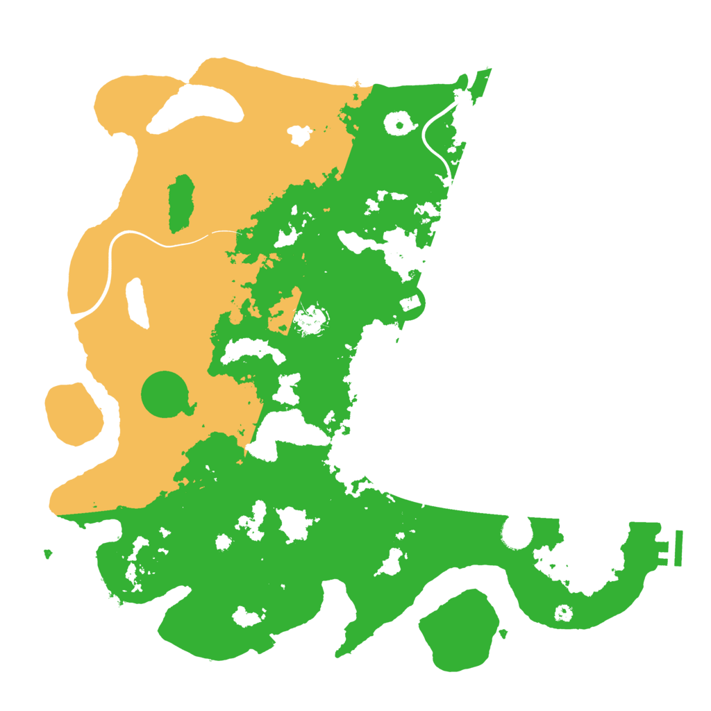 Biome Rust Map: Procedural Map, Size: 4000, Seed: 4928374