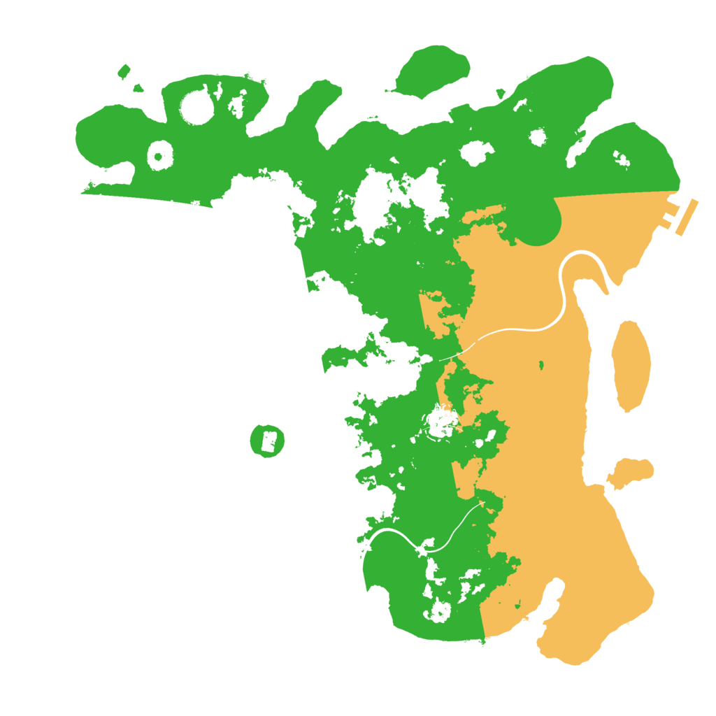 Biome Rust Map: Procedural Map, Size: 3750, Seed: 638380