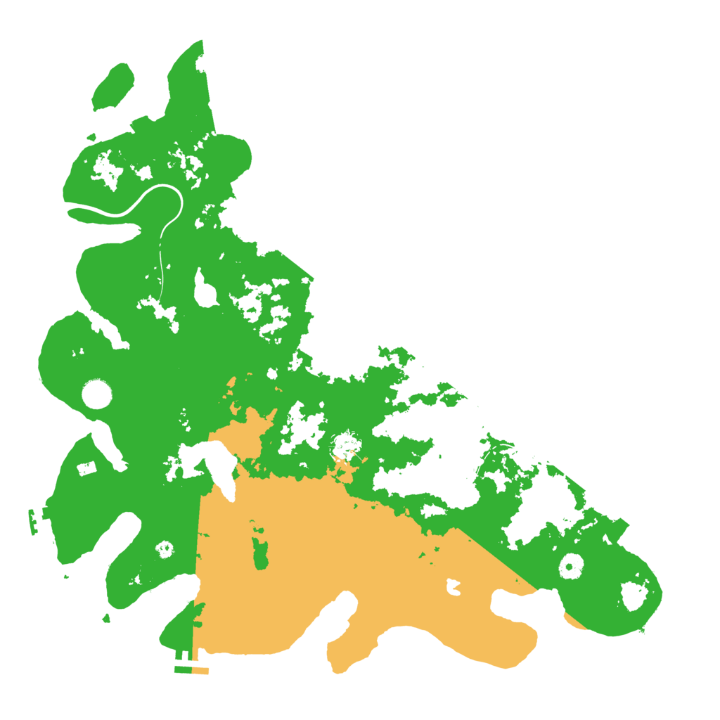Biome Rust Map: Procedural Map, Size: 4250, Seed: 16891642