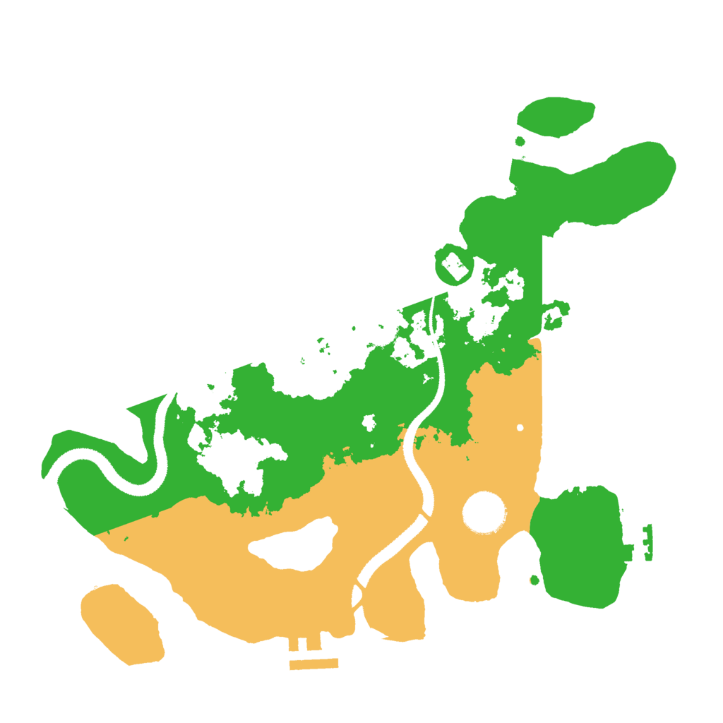 Biome Rust Map: Procedural Map, Size: 3000, Seed: 1424380270