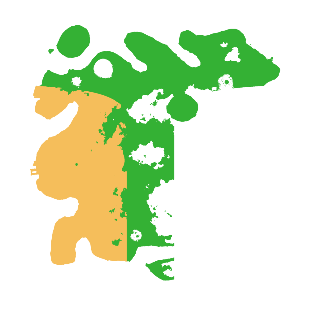 Biome Rust Map: Procedural Map, Size: 3000, Seed: 18980