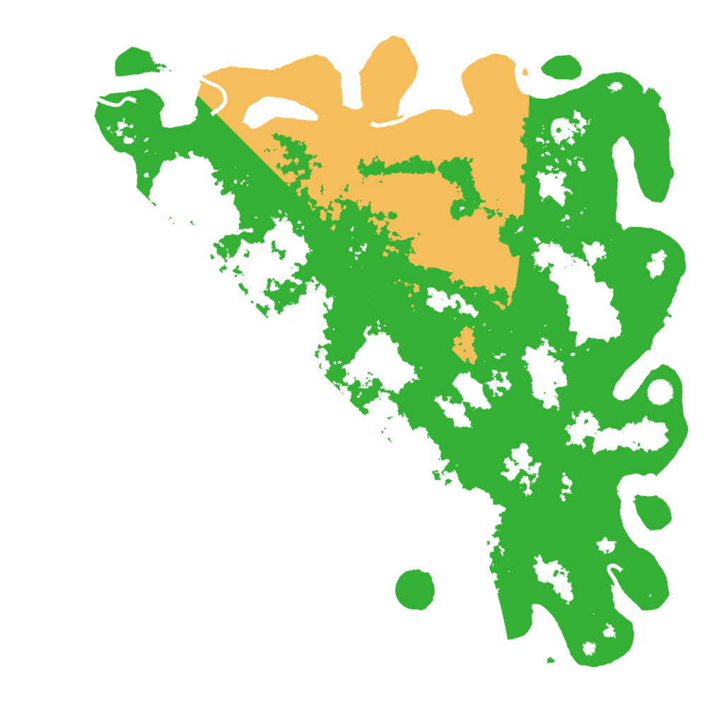 Biome Rust Map: Procedural Map, Size: 5000, Seed: 9999