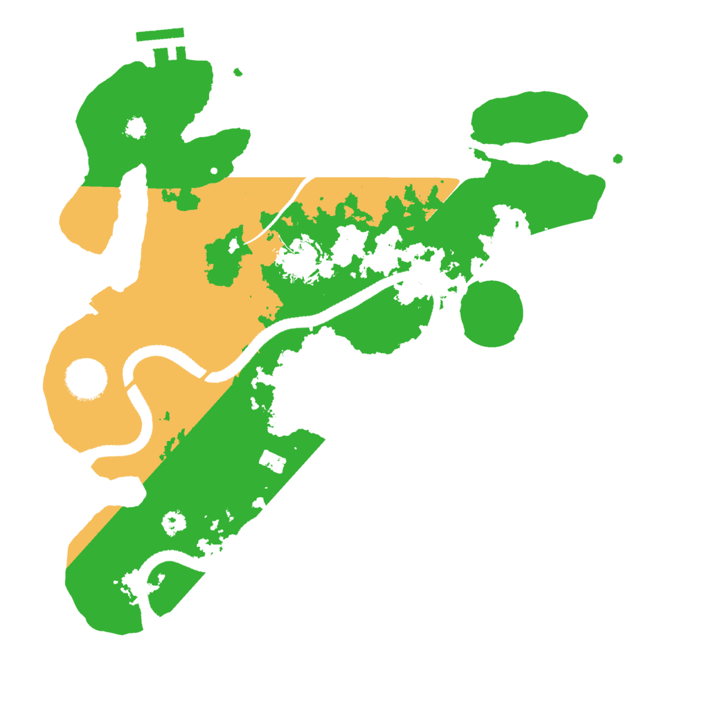 Biome Rust Map: Procedural Map, Size: 3000, Seed: 187126341