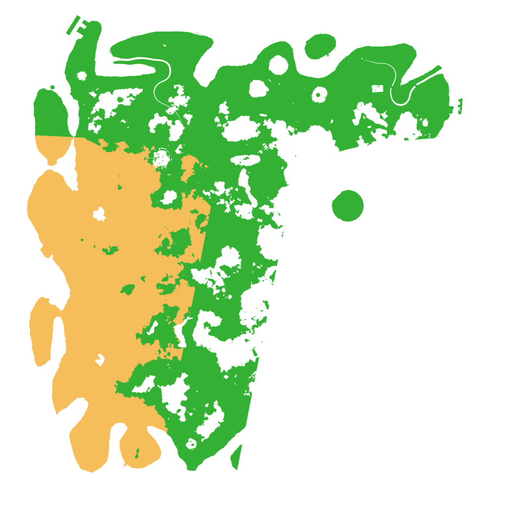 Biome Rust Map: Procedural Map, Size: 4810, Seed: 1341