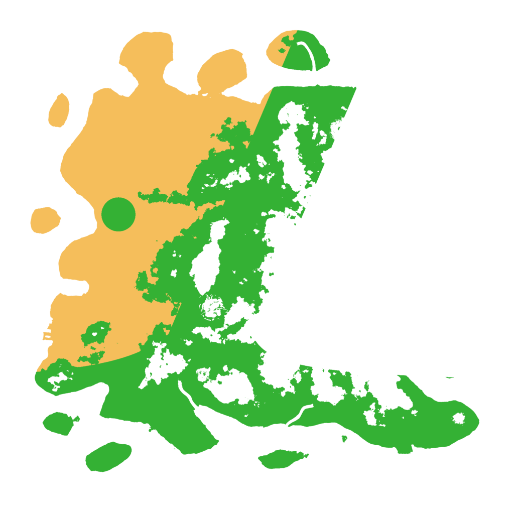 Biome Rust Map: Procedural Map, Size: 4000, Seed: 1907215353