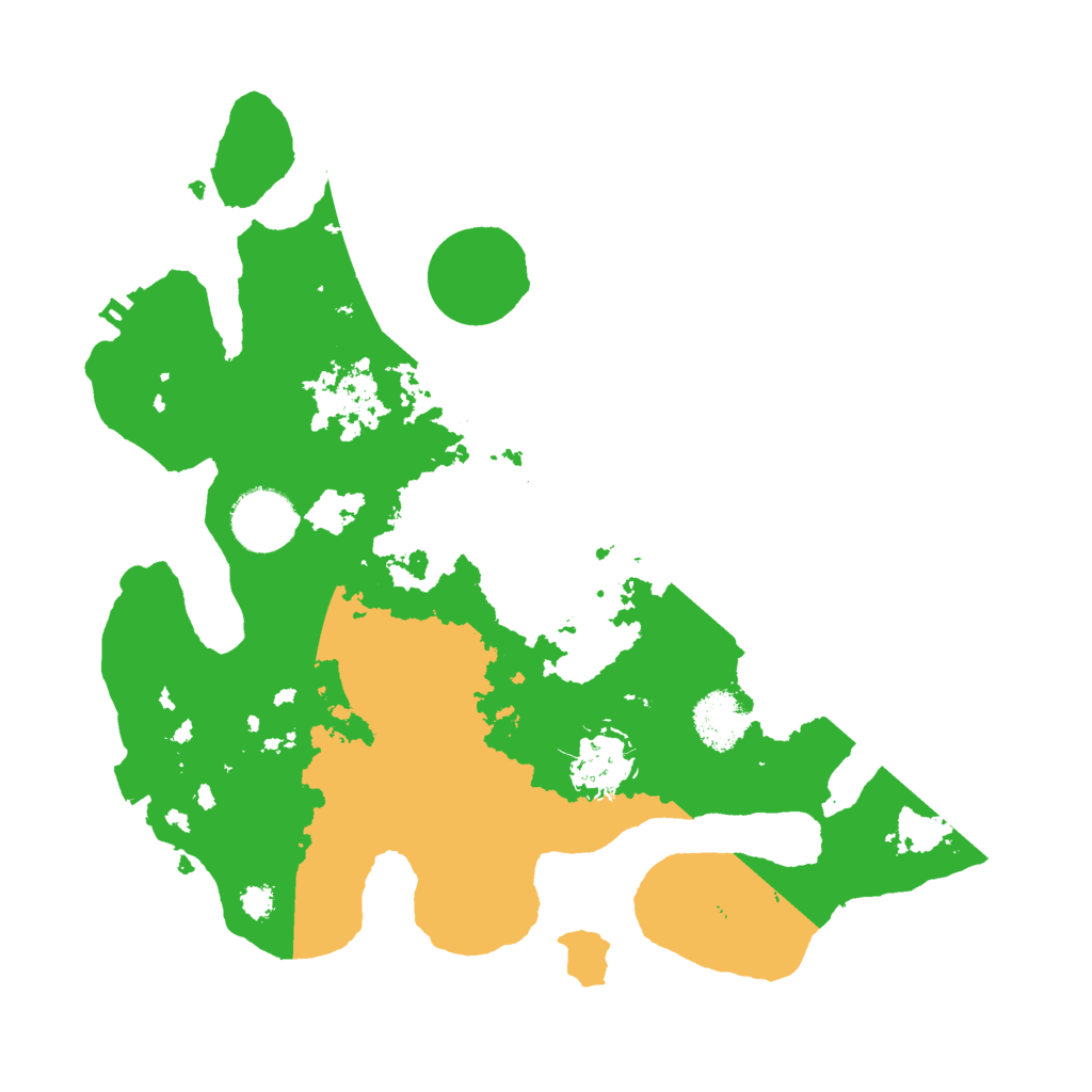 Biome Rust Map: Procedural Map, Size: 3000, Seed: 4613