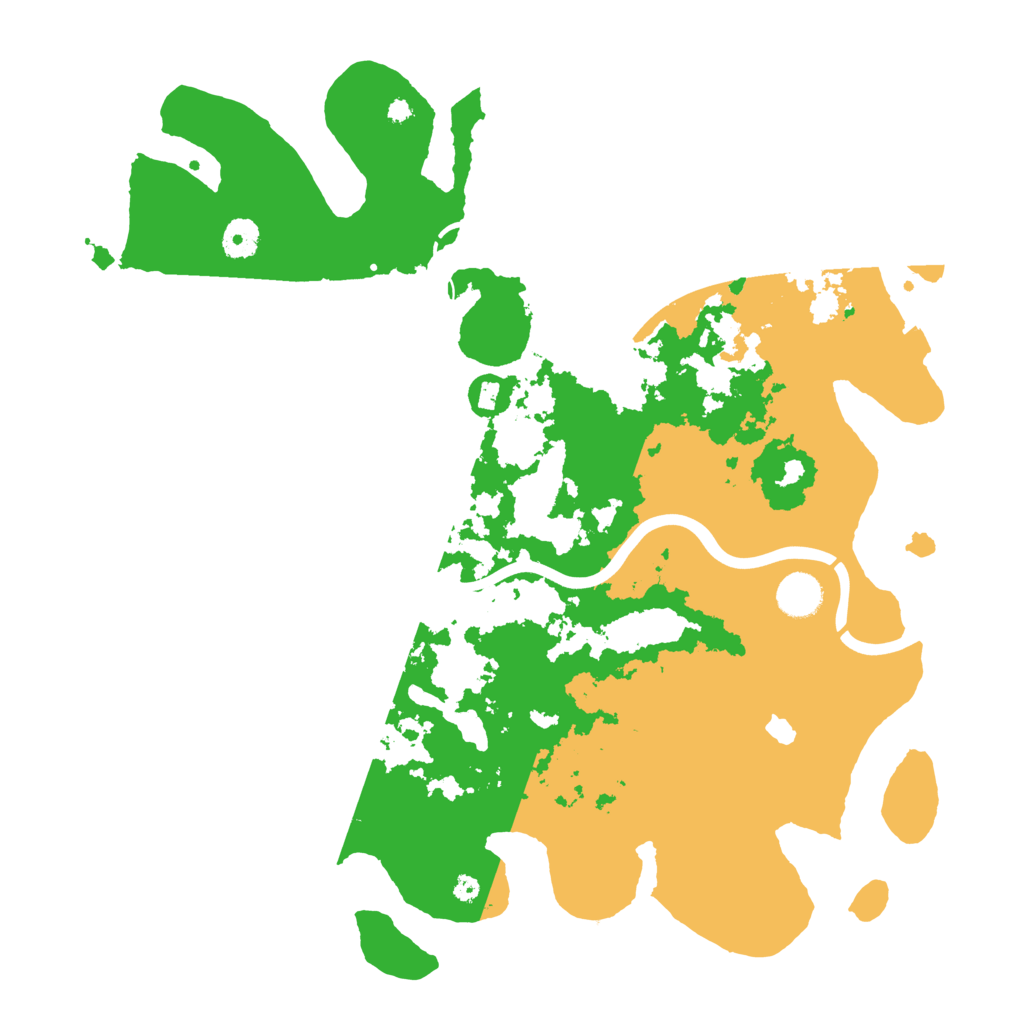 Biome Rust Map: Procedural Map, Size: 4000, Seed: 247578