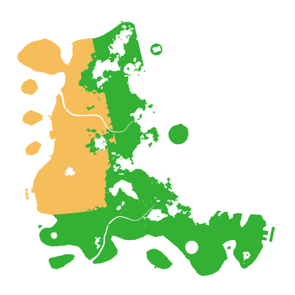 Biome Rust Map: Procedural Map, Size: 4000, Seed: 653483762