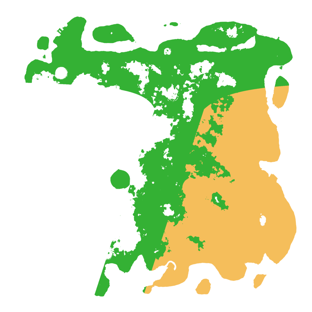 Biome Rust Map: Procedural Map, Size: 4500, Seed: 1215032451