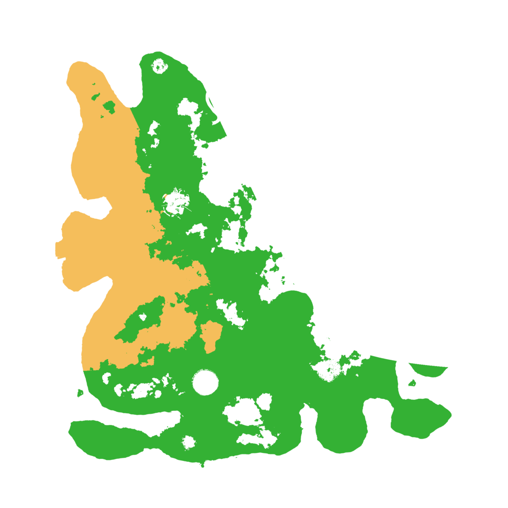 Biome Rust Map: Procedural Map, Size: 3500, Seed: 625312424