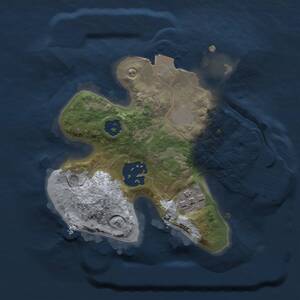 Thumbnail Rust Map: Procedural Map, Size: 1800, Seed: 529082544, 4 Monuments