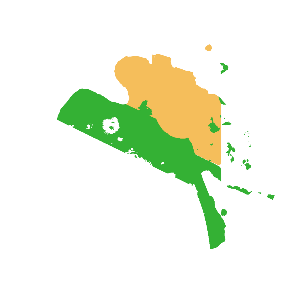 Biome Rust Map: Procedural Map, Size: 1800, Seed: 529082544