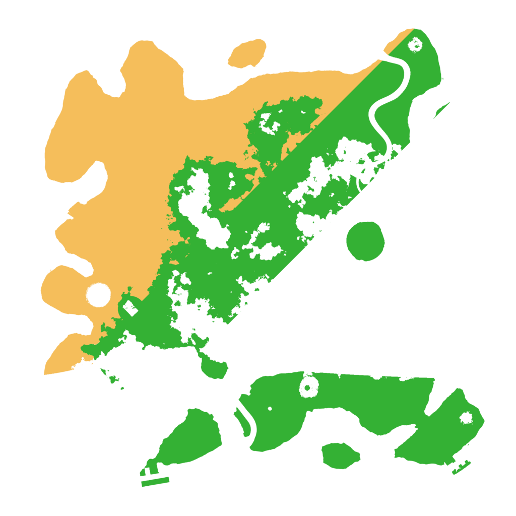 Biome Rust Map: Procedural Map, Size: 3750, Seed: 20349086