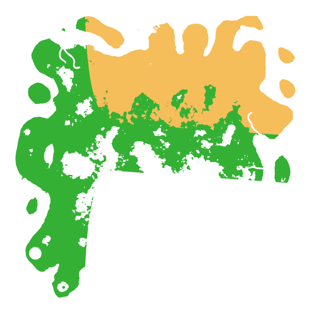 Biome Rust Map: Procedural Map, Size: 4500, Seed: 323637452