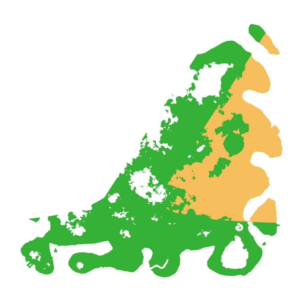 Biome Rust Map: Procedural Map, Size: 4000, Seed: 1537270664