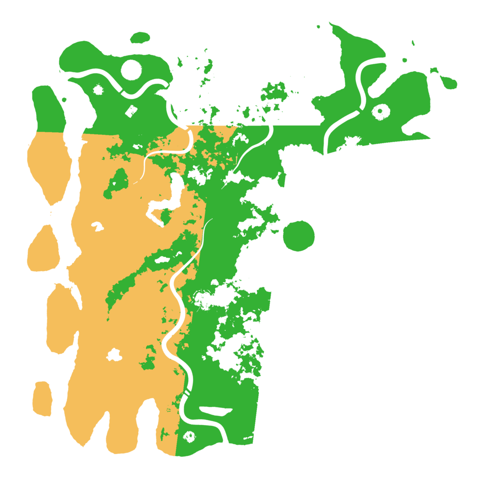 Biome Rust Map: Procedural Map, Size: 4500, Seed: 49018936