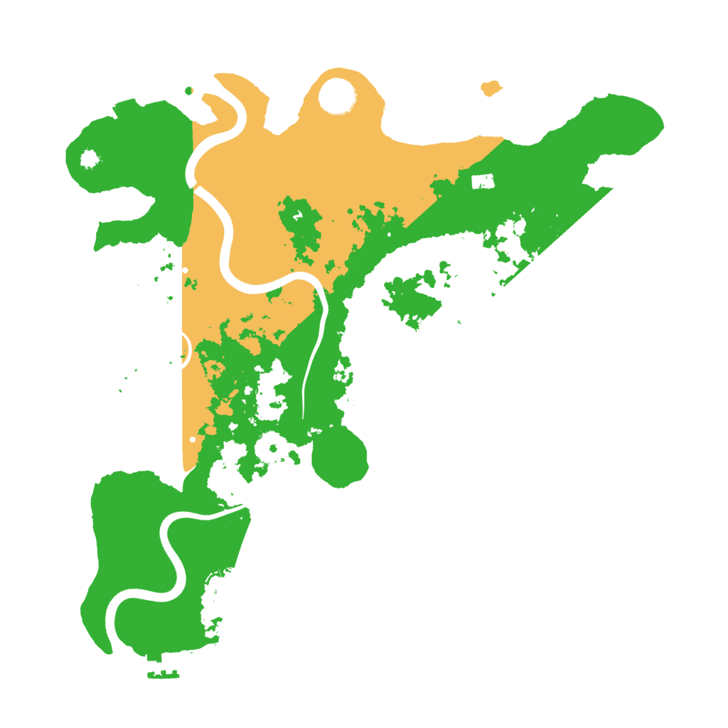 Biome Rust Map: Procedural Map, Size: 3500, Seed: 2106241860