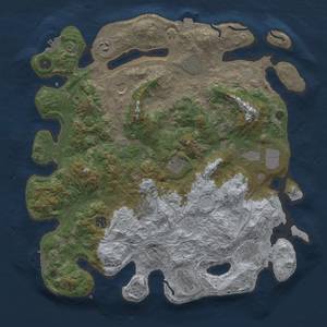 Thumbnail Rust Map: Procedural Map, Size: 4250, Seed: 1651399524, 19 Monuments