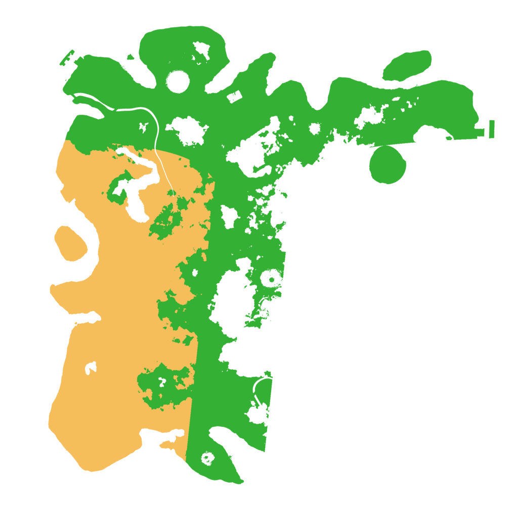 Biome Rust Map: Procedural Map, Size: 4000, Seed: 1861152382