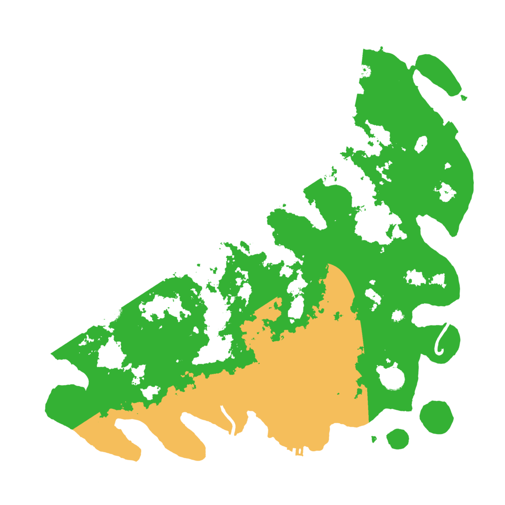 Biome Rust Map: Procedural Map, Size: 4000, Seed: 150297327