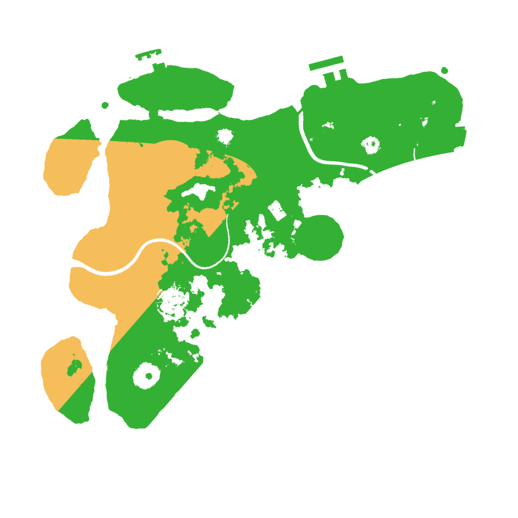 Biome Rust Map: Procedural Map, Size: 3000, Seed: 5526963