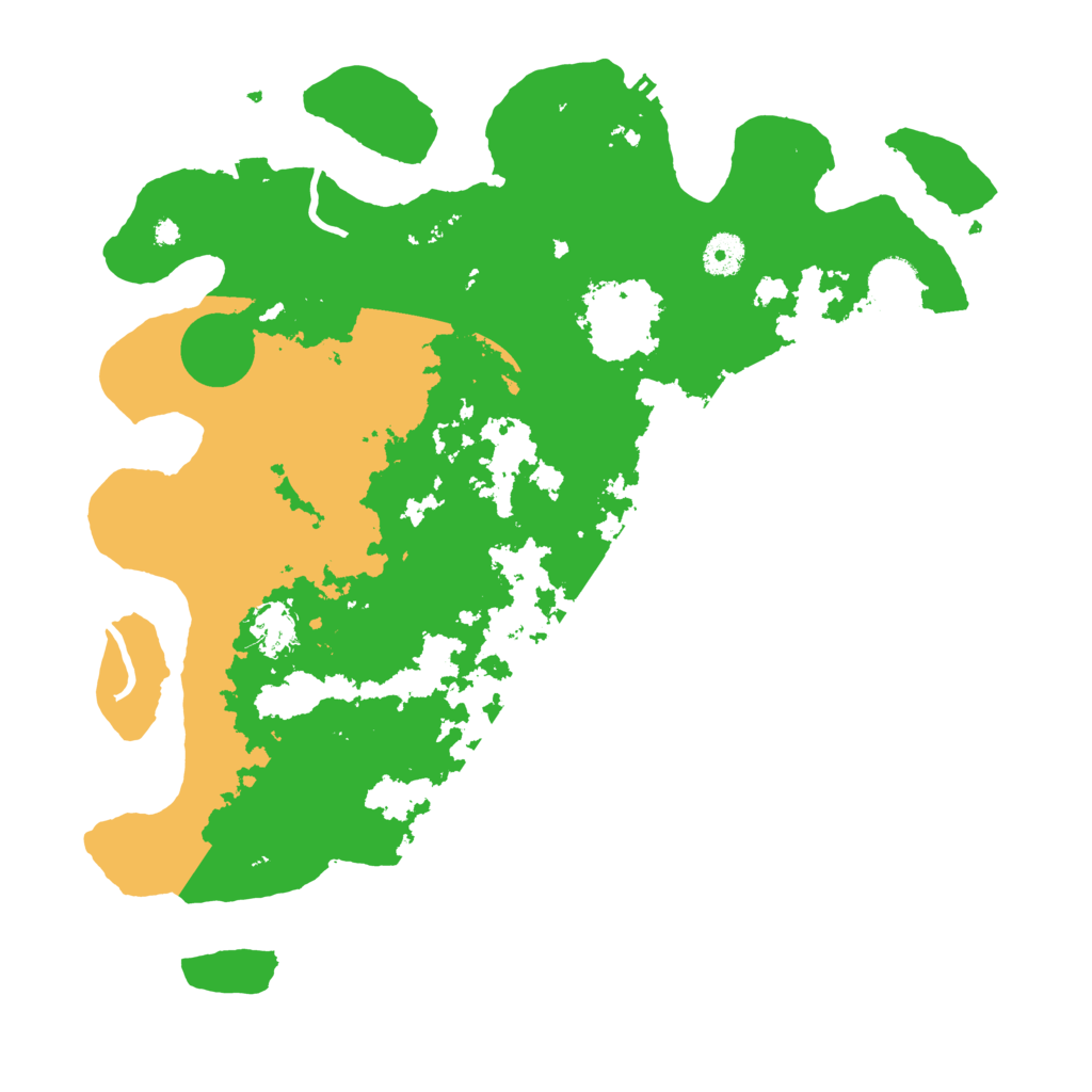 Biome Rust Map: Procedural Map, Size: 3900, Seed: 17189359