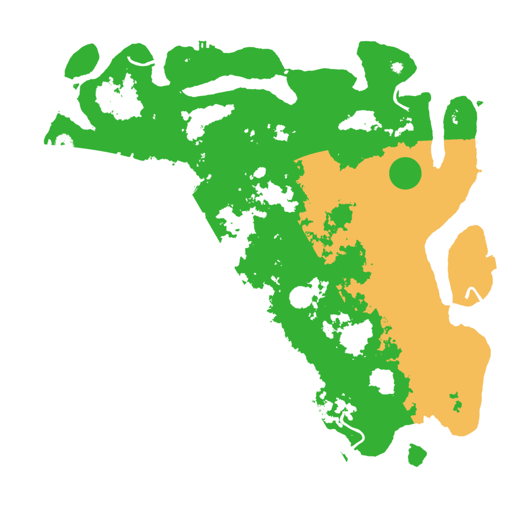 Biome Rust Map: Procedural Map, Size: 4250, Seed: 1145141002