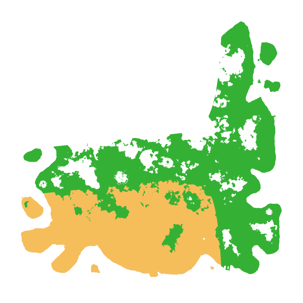 Biome Rust Map: Procedural Map, Size: 4250, Seed: 1114567893