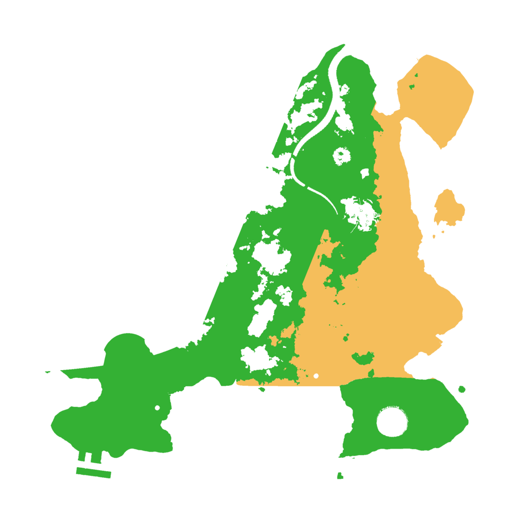 Biome Rust Map: Procedural Map, Size: 3000, Seed: 1477589460