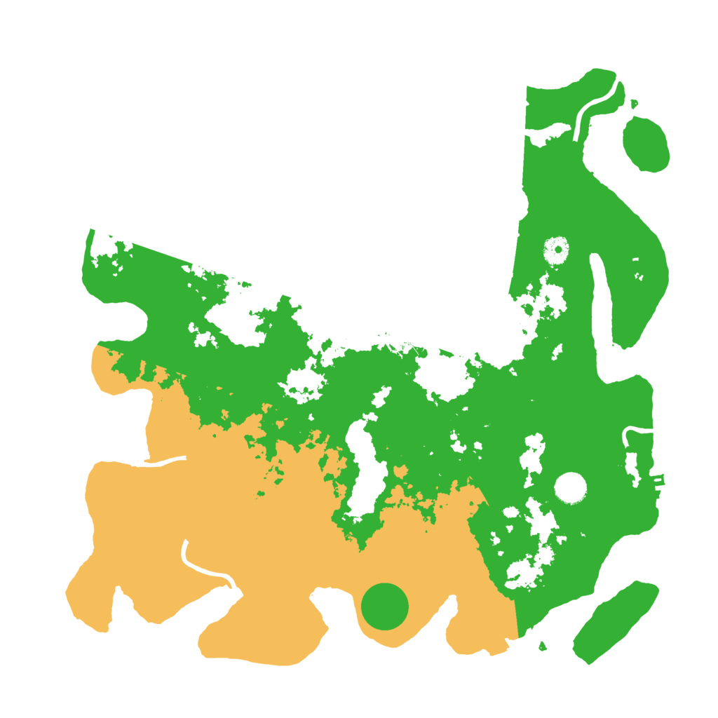 Biome Rust Map: Procedural Map, Size: 4000, Seed: 1439439602
