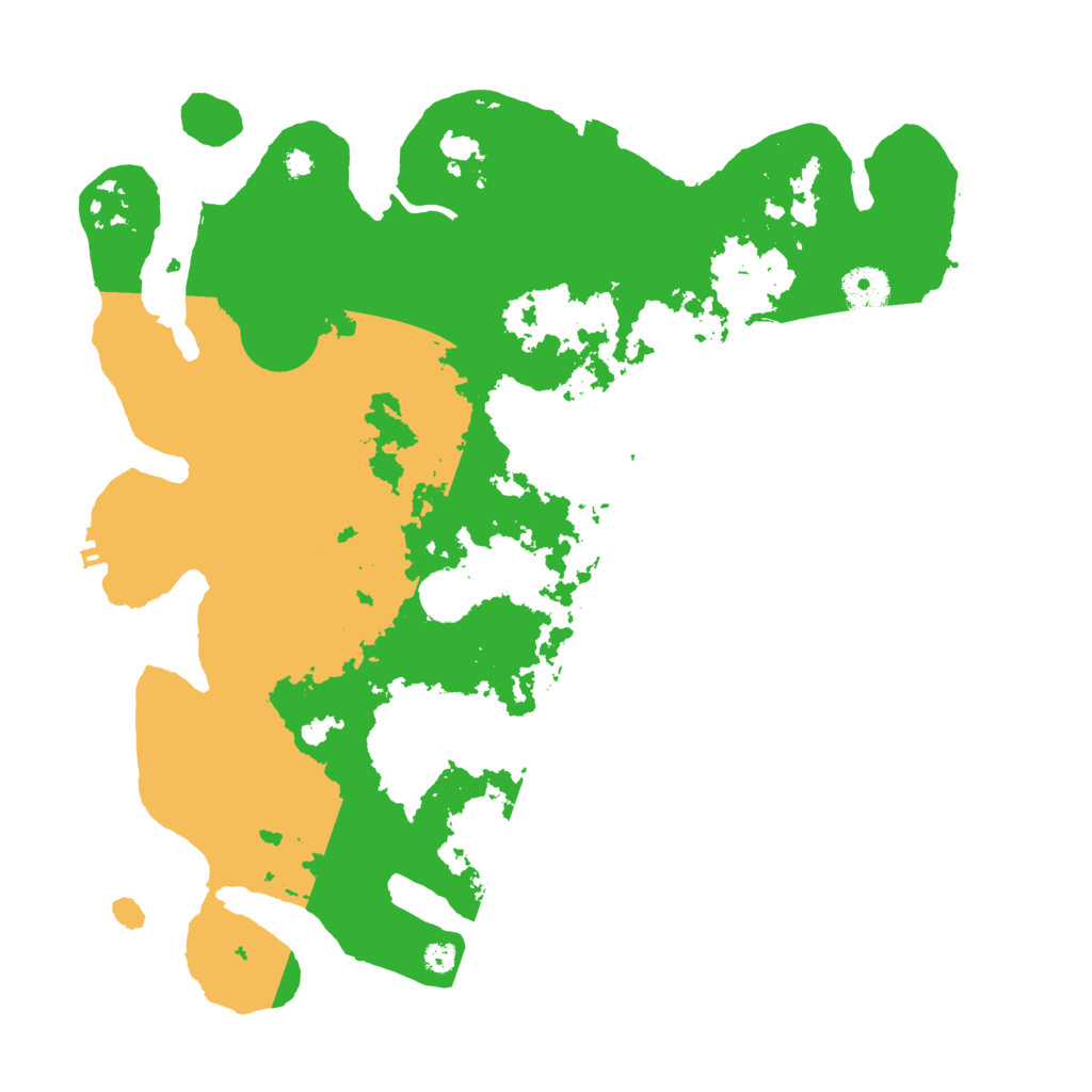 Biome Rust Map: Procedural Map, Size: 3700, Seed: 1670187805